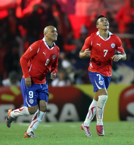 Alexis Sanchez, 25 anni, 22 gol in 63 presenze con il Cile